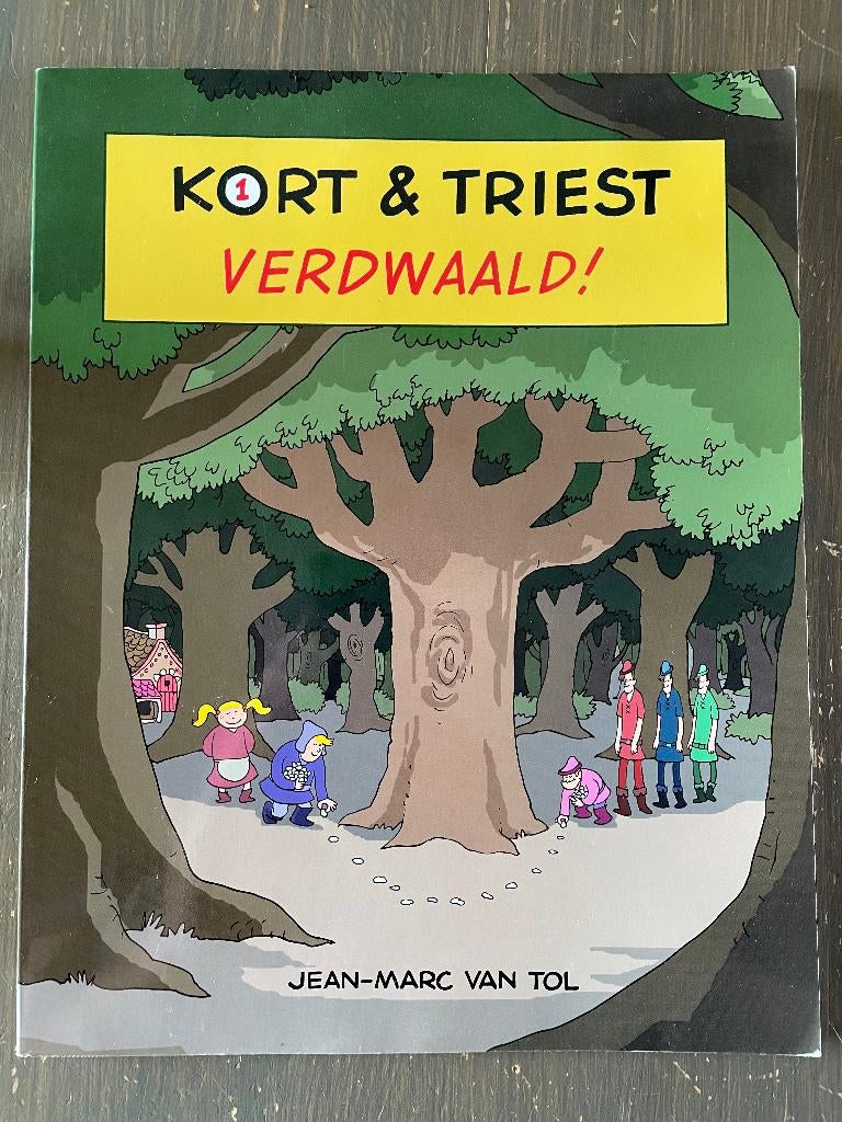 Kort & Triest 2.00 euro, Eén stripboek, Ophalen of Verzenden, Gelezen