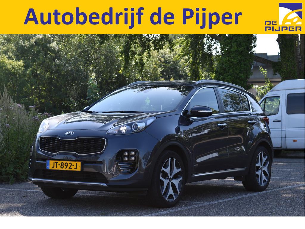 Kia Sportage 1.6 T-GDI 4WD GT-Line First Edition 177 PK NL-A, Gebruikt, 4 cilinders, Met garantie (alle), Bedrijf