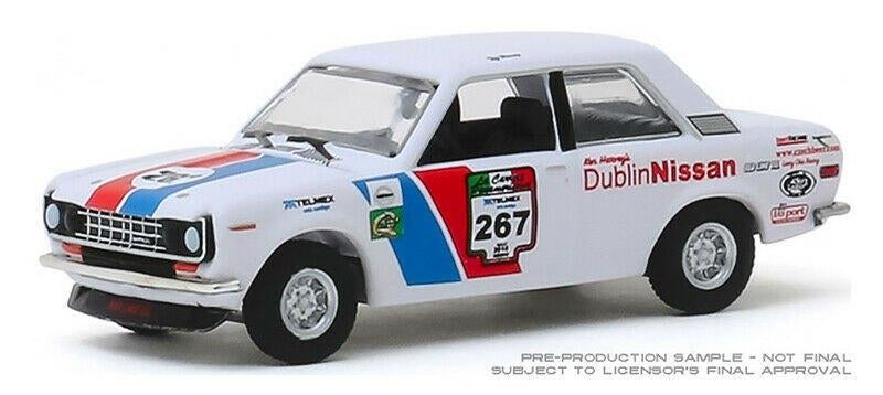 1972 Datsun 510 van Greenlight 1/64 Rally Mexico, Ophalen of Verzenden, Nieuw, Auto