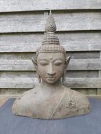 Bronzen Buste van Boeddha /rasmi/chakra Ajna/Azië/Thailand, Ophalen of Verzenden, Nieuw
