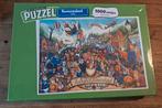Carnaval Puzzel Roosendaal Tullepetaonestad 1000 stk (nieuw), Ophalen, 500 t/m 1500 stukjes, Nieuw, Legpuzzel