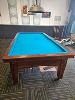Twee Biljarttafels - 141 x 275 cm - Gebruikt, Sport en Fitness, Biljarten en Poolen, Ophalen of Verzenden, Gebruikt, Biljarttafel