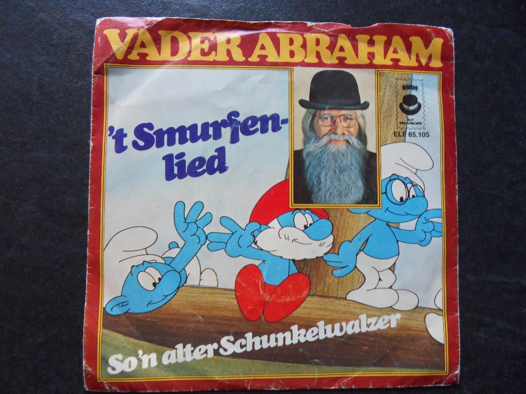 Vader Abraham - 't Smurfenlied, Cd's en Dvd's, Vinyl Singles, Ophalen of Verzenden, Gebruikt, Nederlandstalig