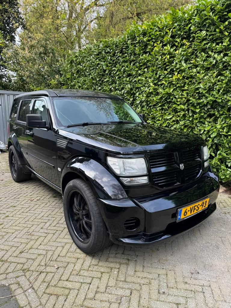 Dodge Nitro 3.7 V6 AWD HR AUT 2009, Auto's, Dodge, Automaat, 1926 kg, Zwart, Origineel Nederlands
