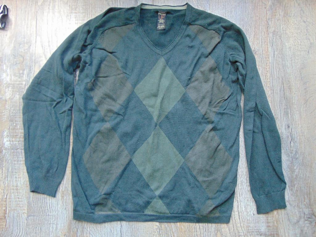 Springfield trui groen maat XXL / 2XL truitje, Overige maten, Ophalen of Verzenden, Zo goed als nieuw, Springfield