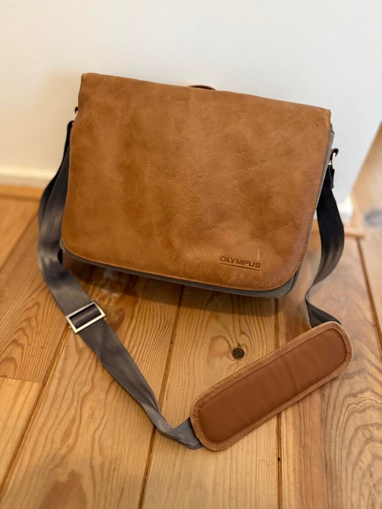 Olympus tas voor fototoestel cameratas, Audio, Tv en Foto, Fotografie | Fototassen, Ophalen of Verzenden, Zo goed als nieuw, Schoudertas