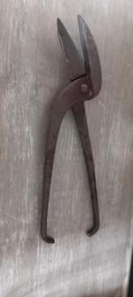 Oude Plaatschaar - Vintage Metaalschaar, Ophalen, Gebruikt