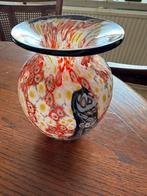 Murano glazen Millefiori vaas, Antiek en Kunst, Antiek | Glas en Kristal, Ophalen of Verzenden