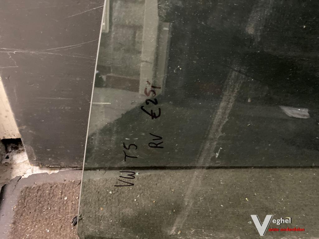 Vw Transporter T5 2005 Portierruit Rechtsvoor, Auto-onderdelen, Ruiten en Toebehoren, Ophalen, Gebruikt, -, -