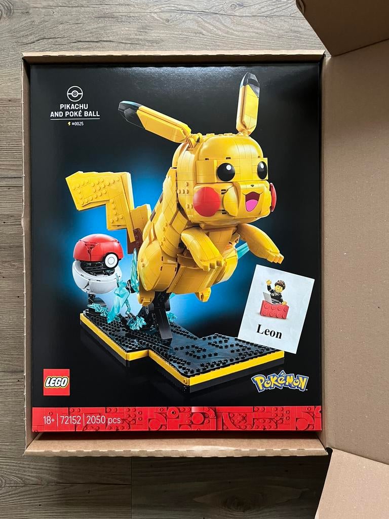 Lego Pokémon 72152 Pikachu en Pokéball - Nieuw in doos!, Ophalen of Verzenden, Nieuw, Complete set, Lego