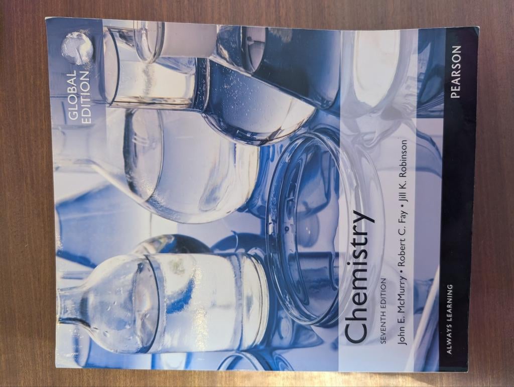 Chemistry Global Edition, Boeken, Gelezen, John E. McMurry, Robert C. Fay, Jill K. Robinson, Beta, HBO