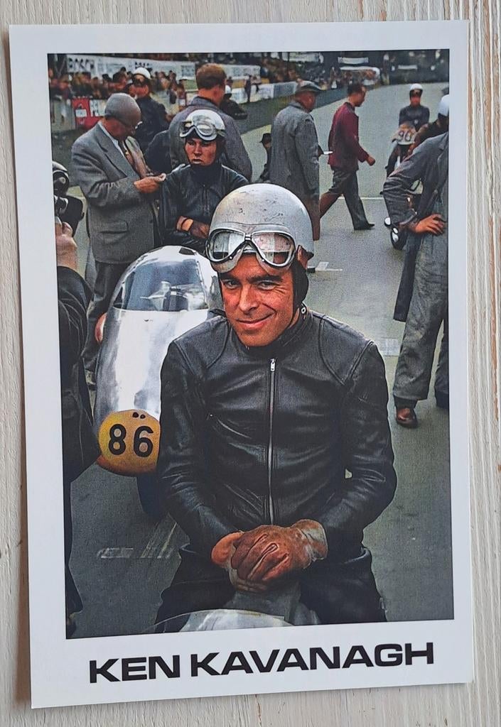 TT ASSEN KEN KAVANAGH CLASSIC RACING, Ophalen of Verzenden, Zo goed als nieuw, Motoren