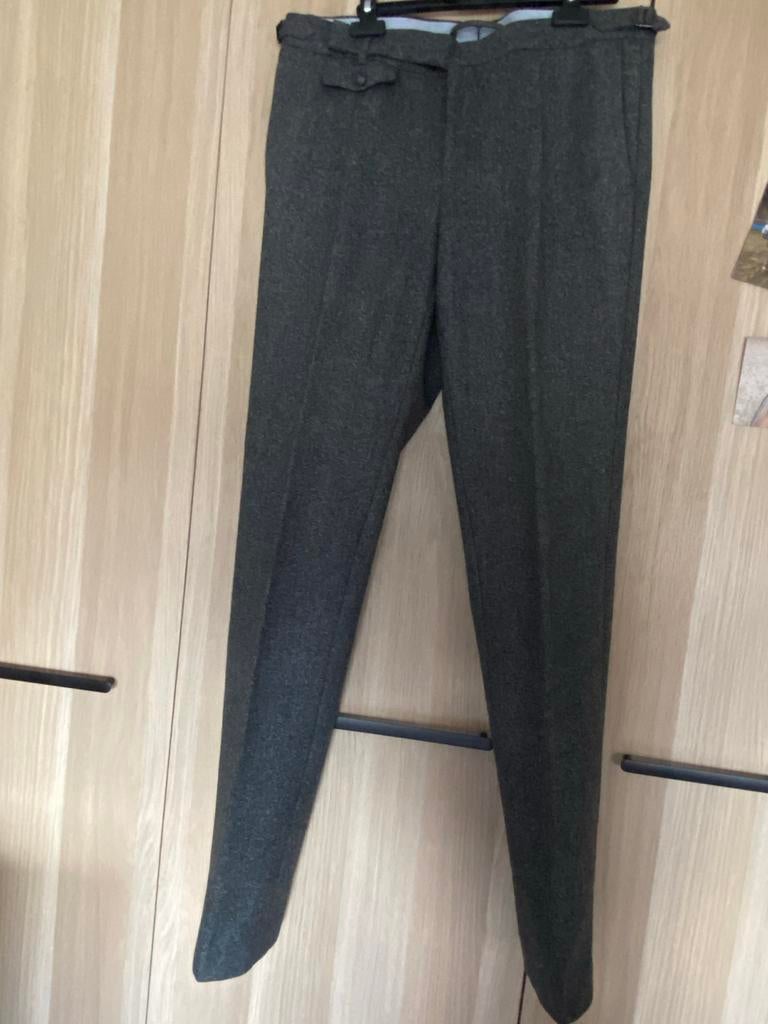 Suitsupply wollen broek - Grijs, Kleding | Heren, Broeken en Pantalons, Gedragen, Overige maten, Grijs, Ophalen of Verzenden