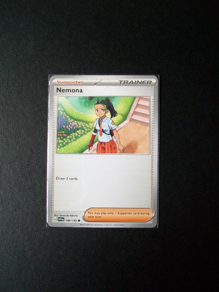 8298. Nieuwe Pokemon Kaart TRAINER NEMONA (180/198), Verzenden, Nieuw