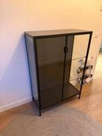 Ikea rudsta vitrinekast, Met deur(en), 100 tot 150 cm, Zo goed als nieuw, Glas