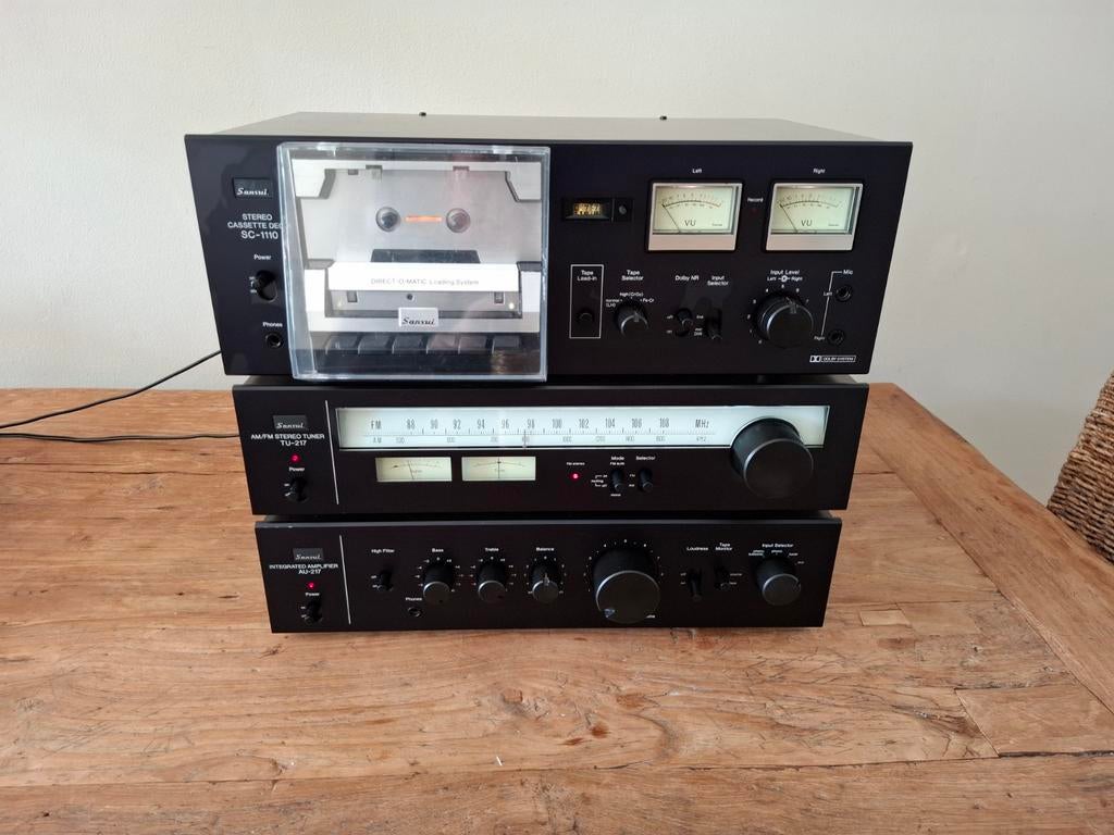 Sansui sc-1110 cassettedeck, Ophalen of Verzenden, Overige merken
