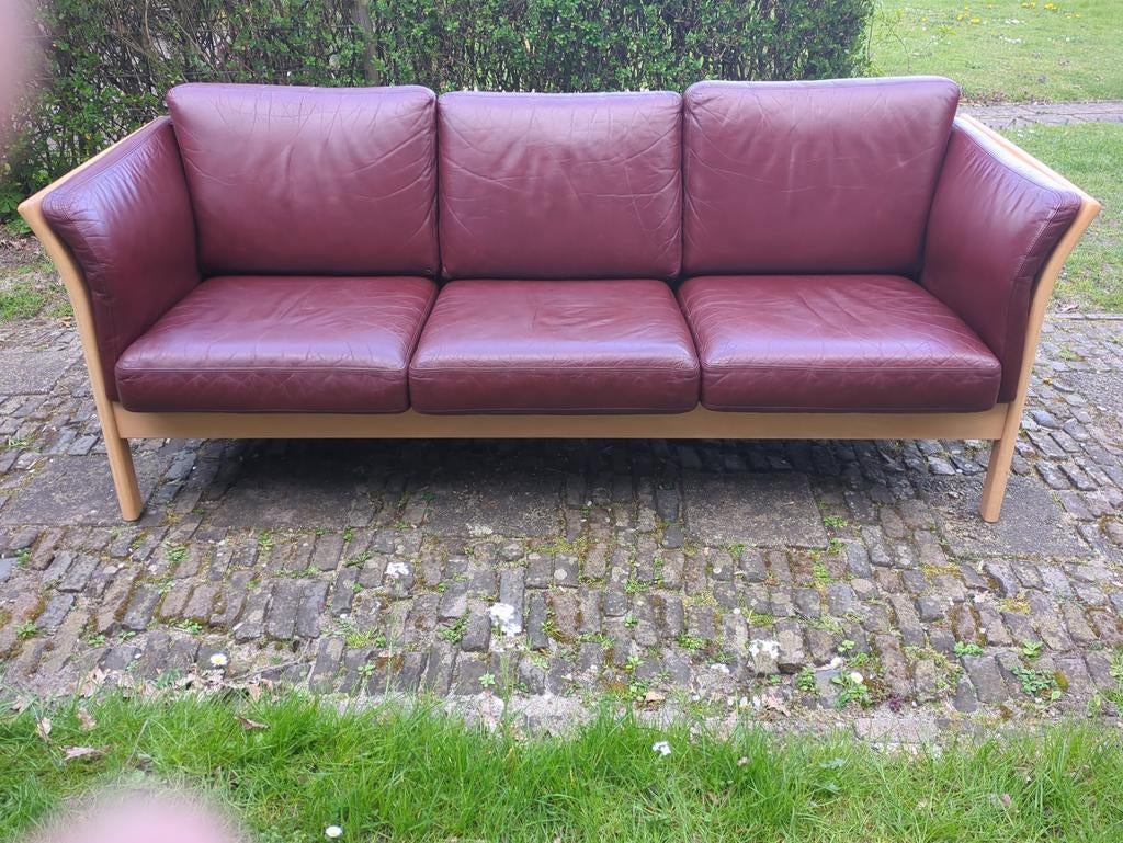 Skalma asmara 3-zits Deense vintage bank, Ophalen, Scandinavisch Deens vintage, 150 tot 200 cm, Driepersoons