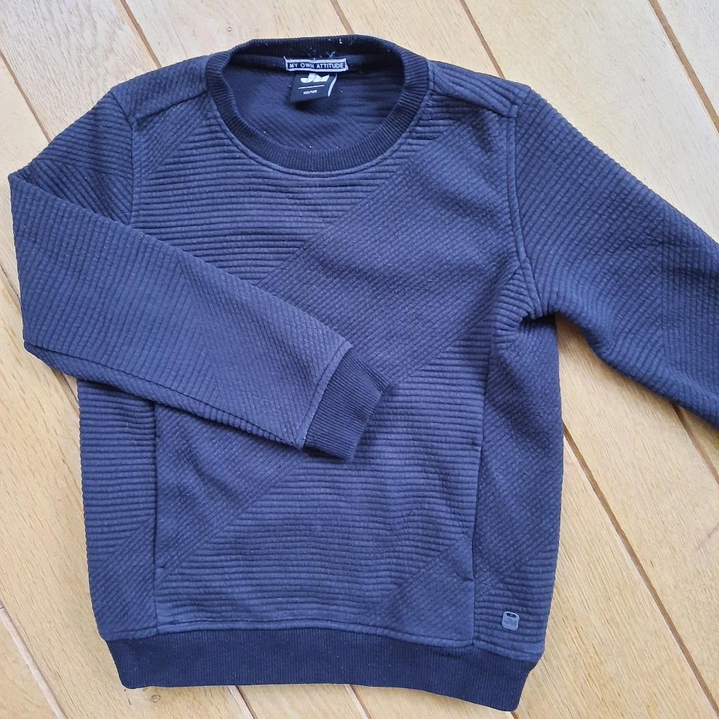 Jill & Mitch JM sweater antraciet grijs maat 122/128, Trui of Vest, Ophalen of Verzenden, Zo goed als nieuw, Jongen