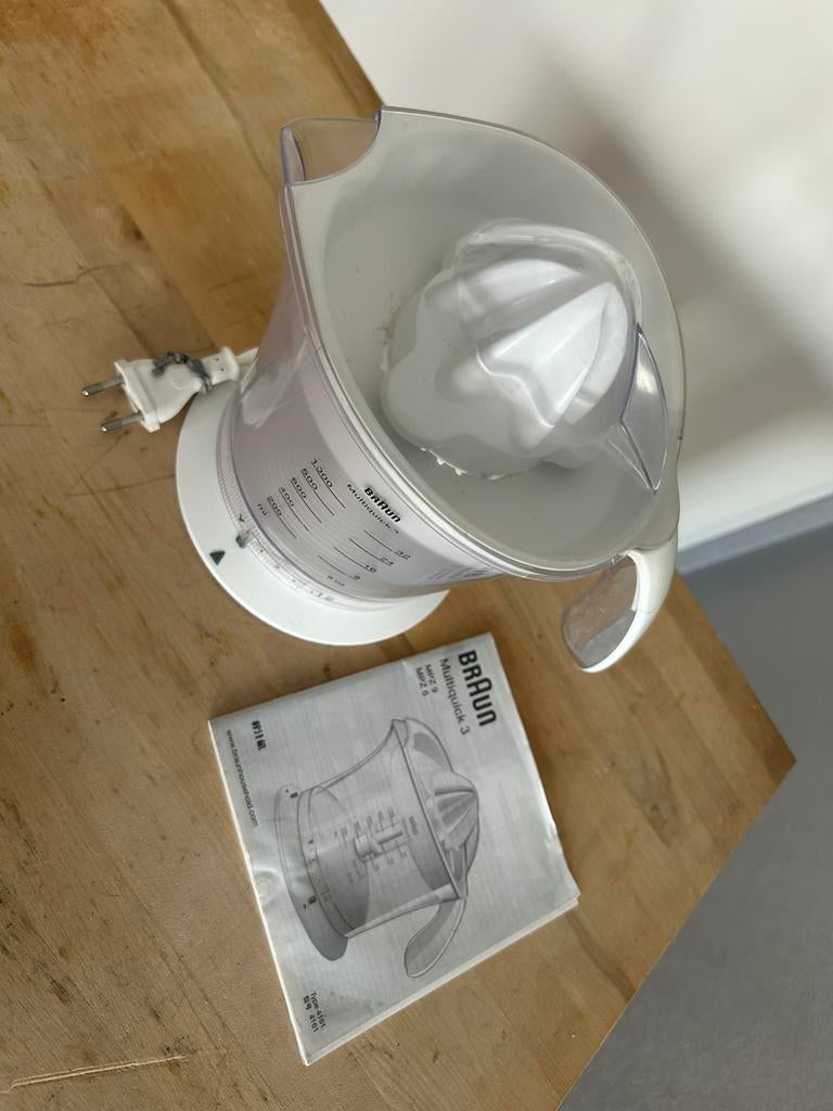 Te koop citruspers Braun, Huis en Inrichting, Ophalen, Gebruikt