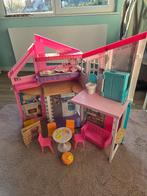 Barbiehuis Malibu Villa, Ophalen of Verzenden, Zo goed als nieuw, Poppenhuis
