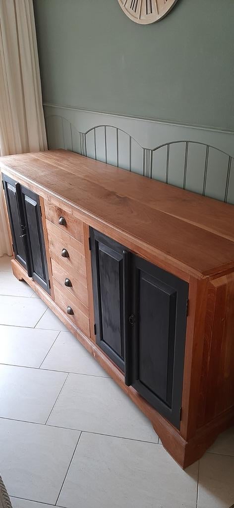 Teak houten dressoir!, Ophalen of Verzenden, 25 tot 50 cm