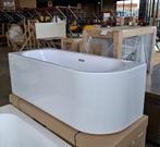 Modern Back-to-Wall Hoekbad - Wit Acryl 170x70 cm, Ophalen of Verzenden, Nieuw, Bad