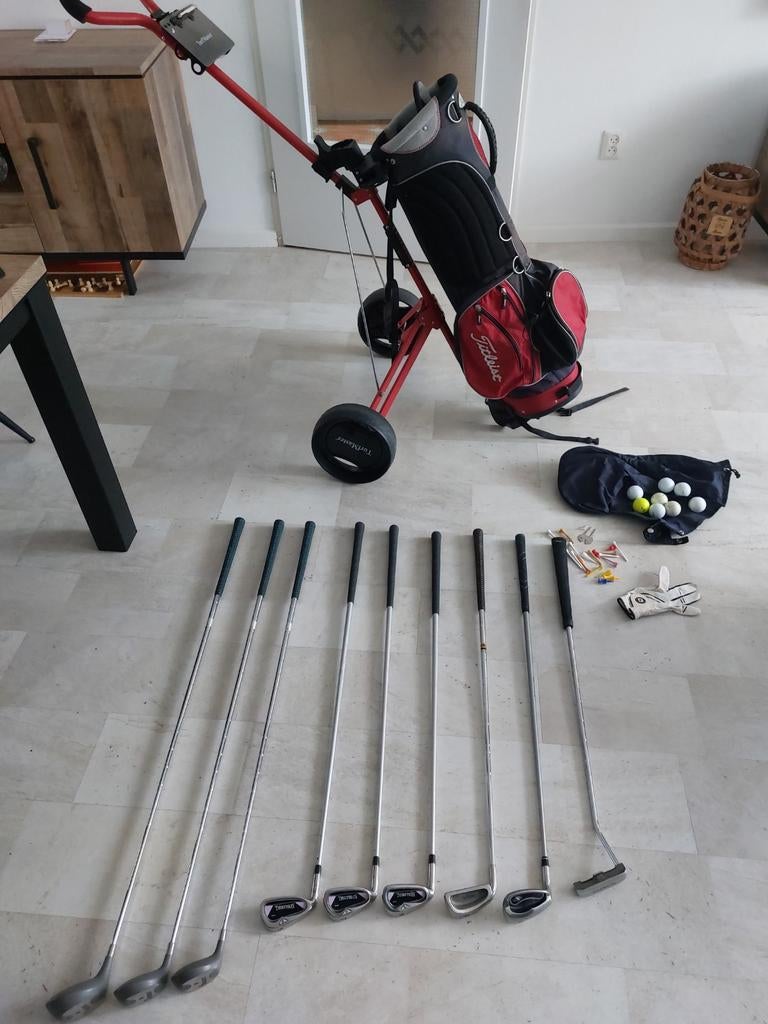 Linkshandige dames golfset Spalding, Ophalen, Gebruikt, Set, Overige merken