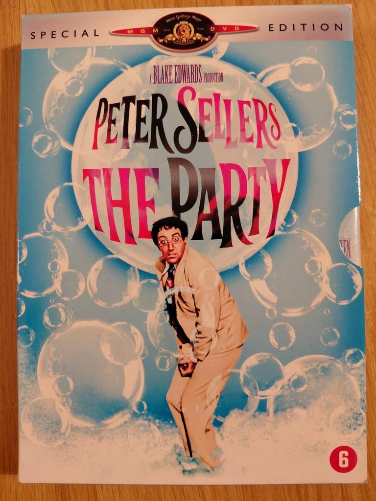 Comedy classic Peter Seller THE PARTY (1966), Alle leeftijden, Ophalen of Verzenden, Zo goed als nieuw