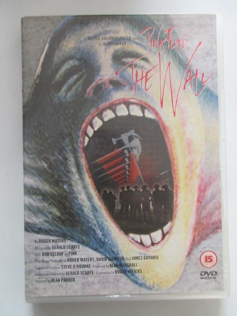 Pink Floyd The Wall - DVD, Alle leeftijden, Ophalen of Verzenden, Zo goed als nieuw