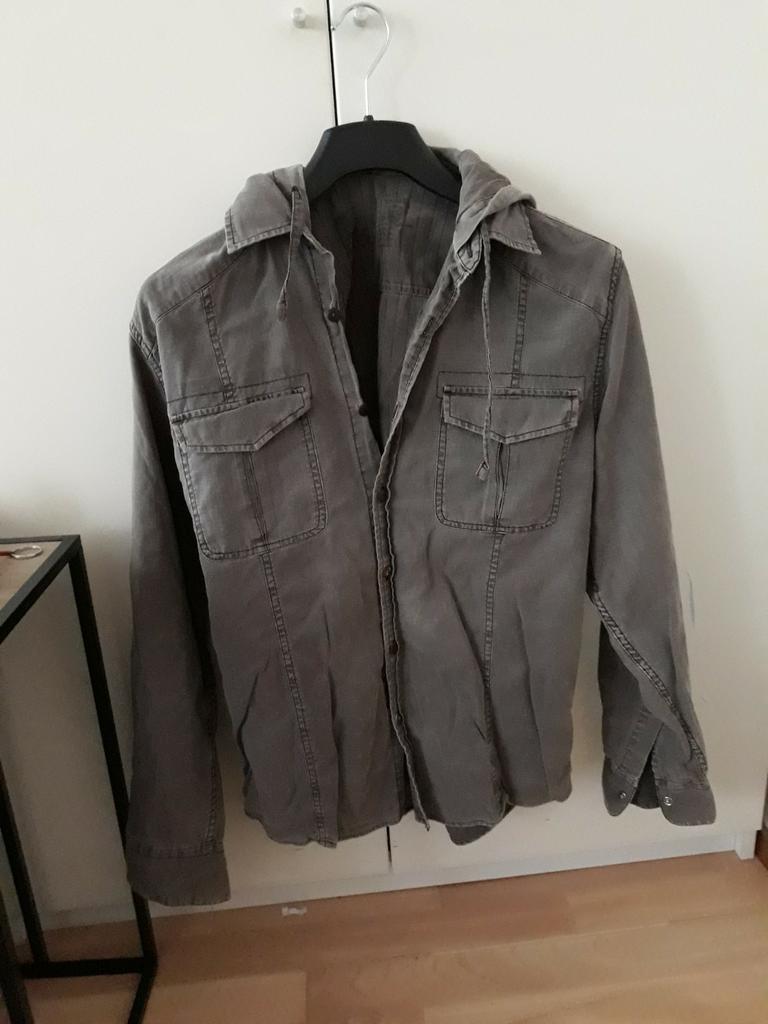 Heren jas, Bruin, Maat 48/50 (M), Ophalen of Verzenden, Zo goed als nieuw