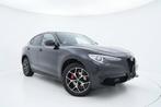Alfa Romeo Stelvio 2.0 T AWD FIRST EDITION LEER CAM MEMORY, Auto's, Automaat, Zwart, 4 cilinders, Zwart