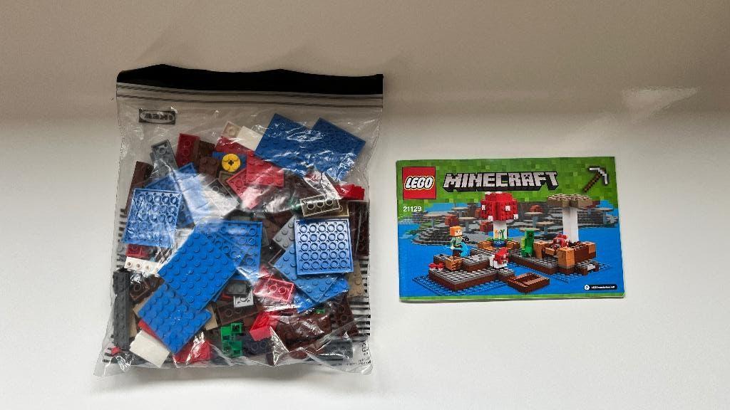 Lego Minecraft sets, Ophalen of Verzenden, Gebruikt, Complete set, Lego