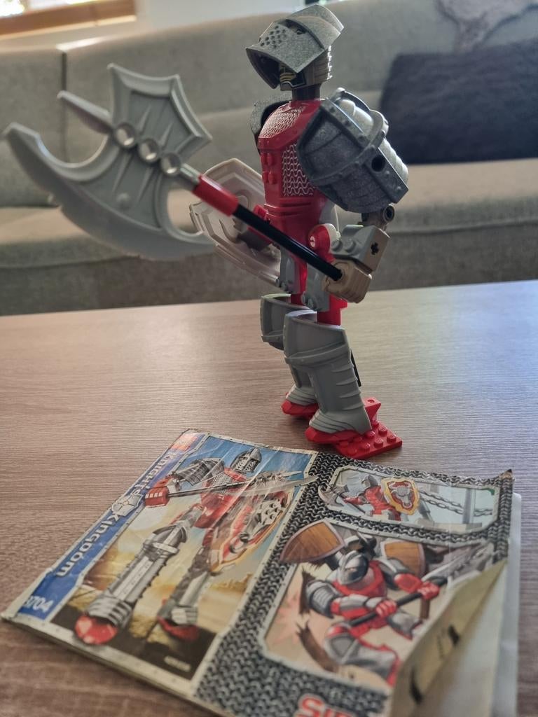 Lego knighis kingdom, Ophalen