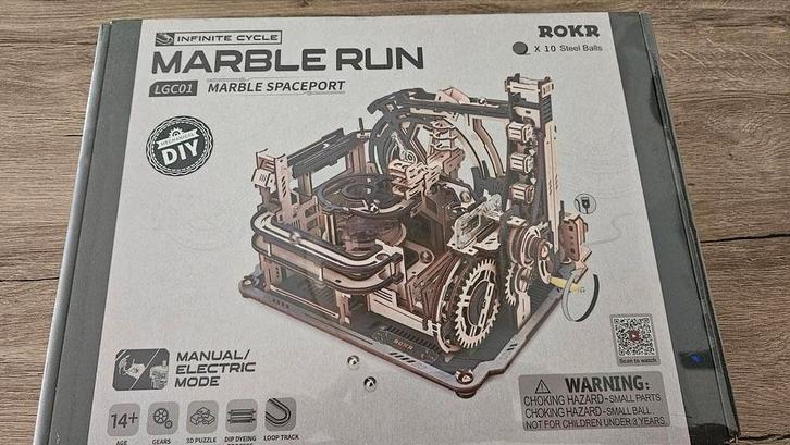 ROKR Marble Run Marble Spaceport modelbouw, Hobby en Vrije tijd, Modelbouw | Overige, Nieuw, Groter dan 1:32, Ophalen of Verzenden
