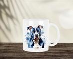 American Staffordshire Terriër Delfts Blauwe mok, Verzenden, Nieuw