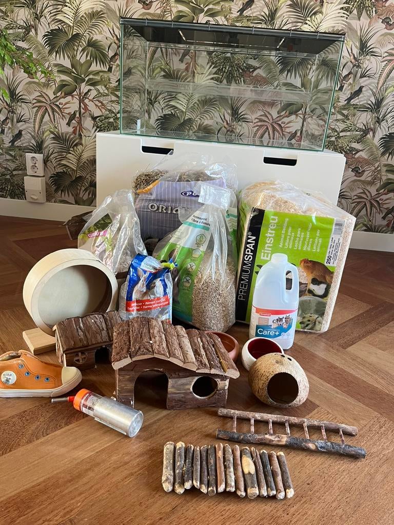 Terrarium, hamsterkooi, Dieren en Toebehoren, Ophalen, Zo goed als nieuw