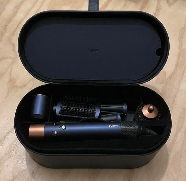 Dyson Airwrap Complete Long - Pruisisch Blauw/Koper, Sieraden, Tassen en Uiterlijk, Uiterlijk | Haarverzorging, Gebruikt, Föhn of Haardroger