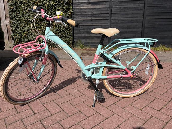 Batavus Loekie Prinses 22inch, Fietsen en Brommers, Fietsen | Meisjes, Gebruikt, 22 inch, Handrem, Versnellingen, Ophalen