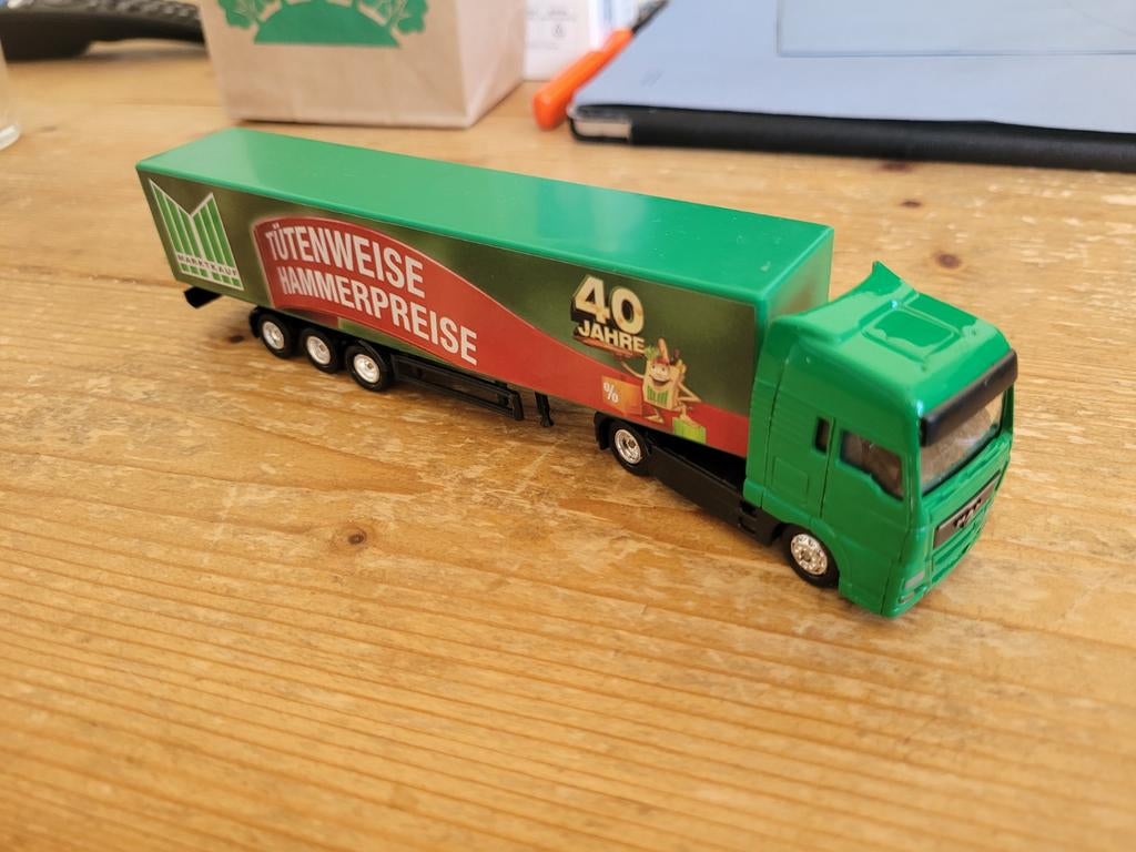 Man 40 jaar tutenweise hammerpreise, Hobby en Vrije tijd, Modelauto's | 1:87, Zo goed als nieuw, Bus of Vrachtwagen, Overige merken