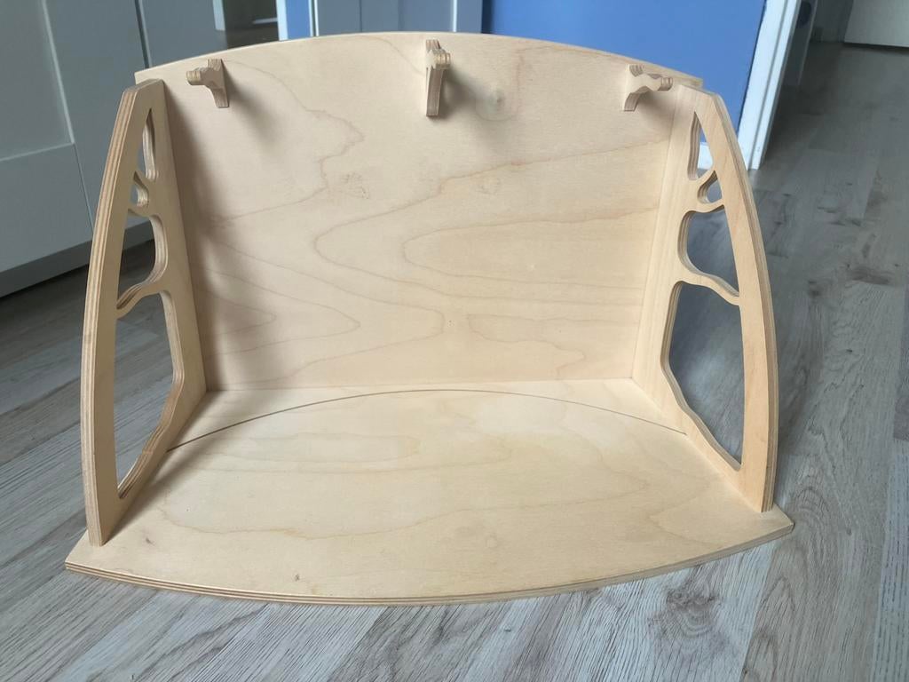 Seizoenstafel de noest, Ophalen of Verzenden, Gebruikt, Rechthoekig, Hout