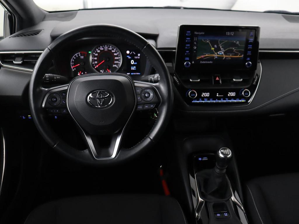 Toyota Corolla 1.2 Turbo Active | Camera | Adaptive cruise |, Auto's, Toyota, Voorwielaandrijving, Euro 6, 4 cilinders, Zwart