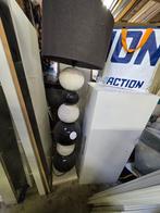 Leuke vloerlamp met zwarte en witte bollen, Ophalen of Verzenden