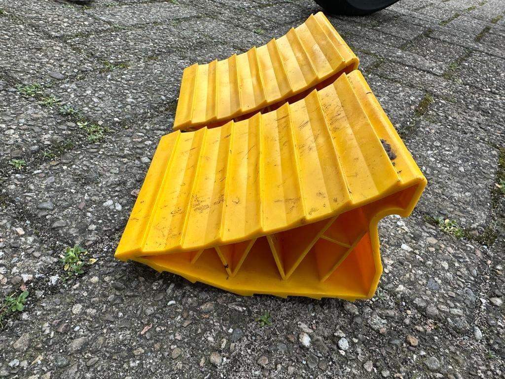 Gele Wielkeggen / Blokken, Ophalen of Verzenden, Gebruikt