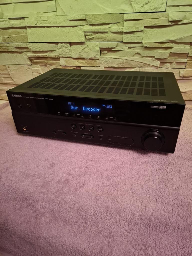Tuner versterker yamaha htr3063 hdmi 120 wat, Ophalen, Zo goed als nieuw, 120 watt of meer, Yamaha