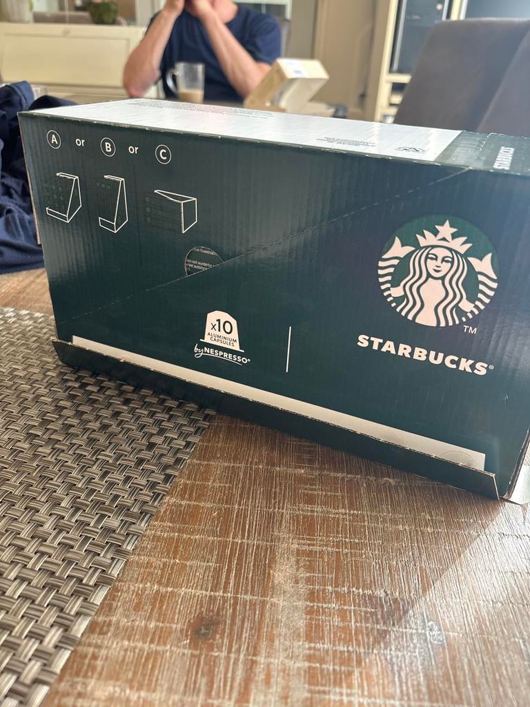 Nespresso Starbucks Creamy Vanilla Cups 12x10, Diversen, Levensmiddelen, Ophalen of Verzenden