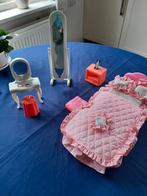 Vintage Barbie speelgoed interieur slaapkamer, Ophalen of Verzenden, Gebruikt, Barbie