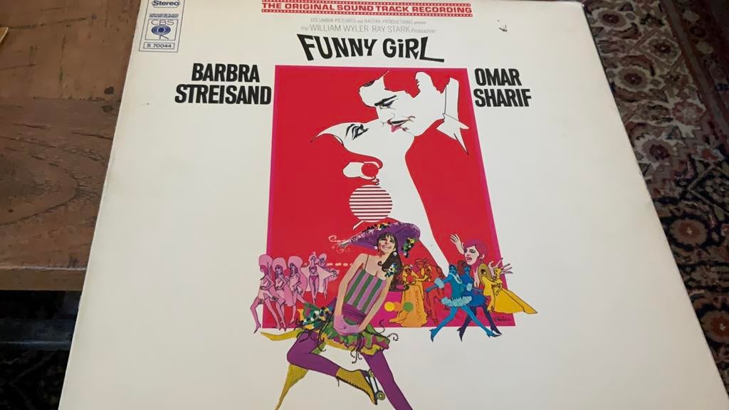 Barbra Streisand & Omar Sharif. Funny Girl, Ophalen of Verzenden, Zo goed als nieuw, Overige formaten