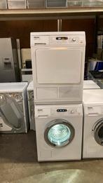 Setje Miele 8 kilo 1600T /stoomfunctie en warmtepomp droger, 6 tot 8 kg, Minder dan 85 cm, Overige typen, Ophalen of Verzenden