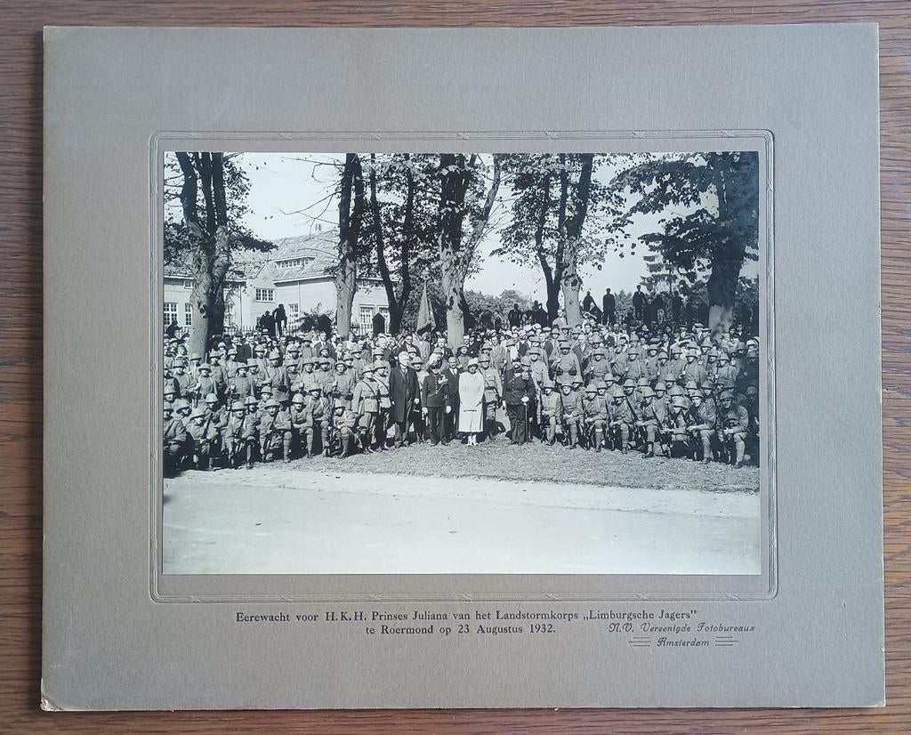 Landstormkorps Limburgsche Jagers Roermond 1932 militairen, Verzenden, Landmacht, Duitsland