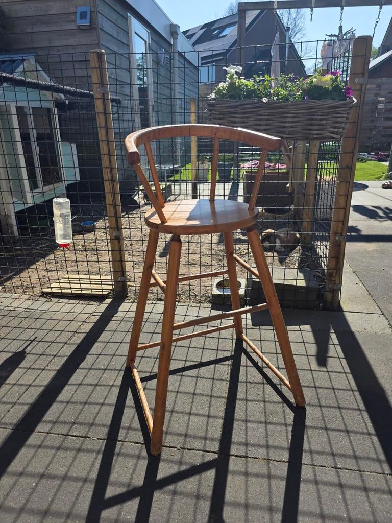 Kibofa kinderstoel - Vintage houten kinderstoel, Kinderen en Baby's, Kinderstoelen, Ophalen of Verzenden, Gebruikt, Overige typen